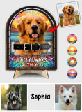 I'm Always With You - Personalized Dog 2 Layered Wood Sign / Wood Plaque