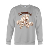 Cute Elephant - Personalized Grandma T-shirt And Hoodie