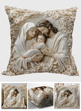 The Holy Family - Christian Throw Pillow