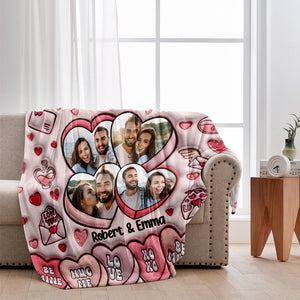 I'm Your No Returns Or Refunds - Personalized Couple Blanket
