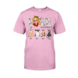 Love Cat Mom Life - Personalized Cat T-shirt And Hoodie