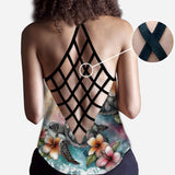 Love Turtles - Personalized Turtle Cross Tank Top