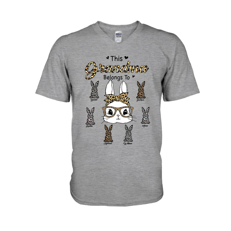 This Grandma Belongs To - Personalized Grandma T-shirt And Hoodie
