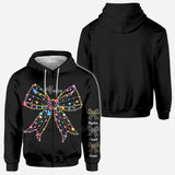 Christmas Light Coquette Bow - Personalized Mother All Over Shirt
