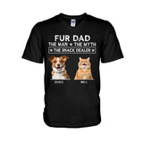 Fur Dad - Personalized Dog T-shirt And Hoodie