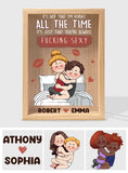I Love You - Personalized Couple Picture Frame Light Box