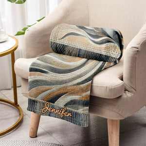 Just A Girl Who Loves Horses - Personalized Horse Blanket