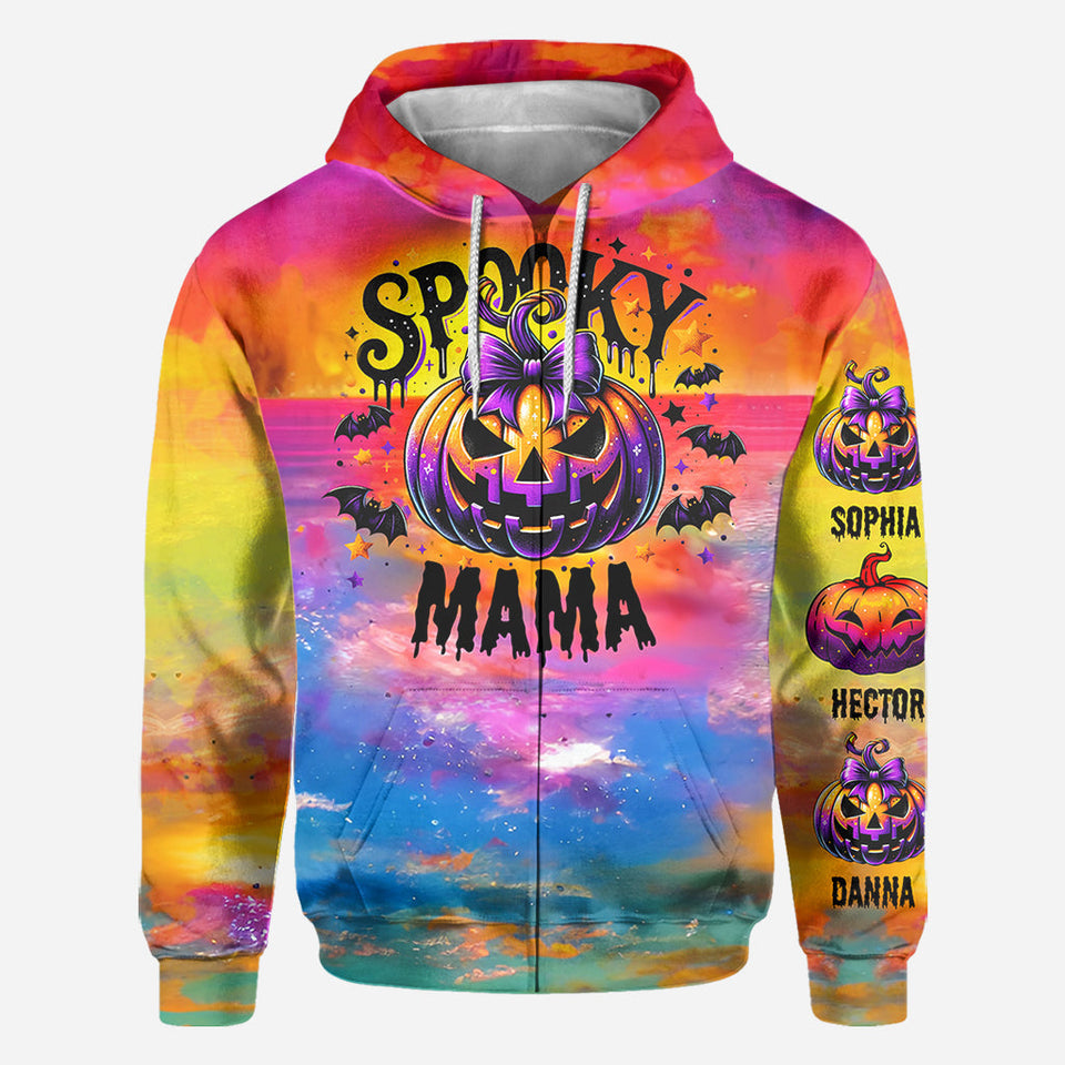 Spooky Mama - Personalized Mother All Over Shirt