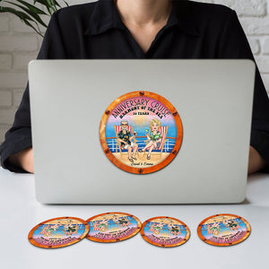 Anniversary Cruise Door Decorations - Personalized Cruising Magnet