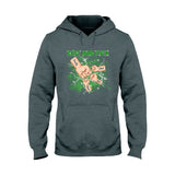 Bootleg Father & Kids Fist Bump - Personalized Father T-shirt And Hoodie