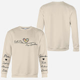 First Mom Now Grandma - Personalized Grandma All Over Shirt