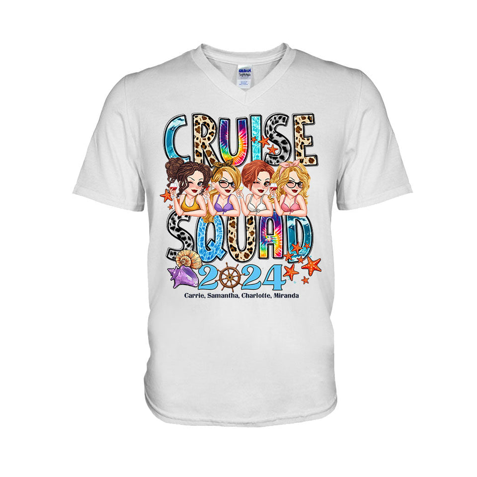 Cruise Squad 2024 - Personalized Cruising T-shirt And Hoodie