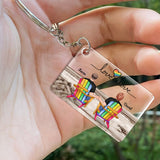 Love Is Love - Personalized LGBT Support Keychain