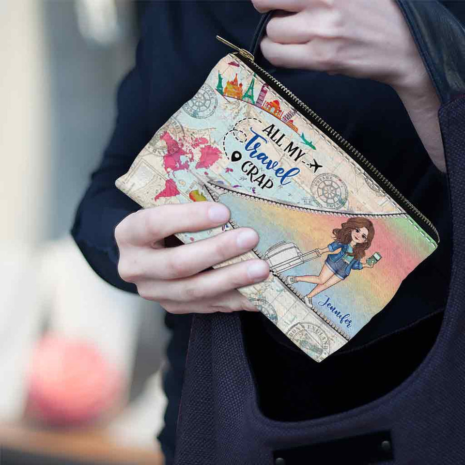 All My Travel Crap - Personalized Travelling Pouch