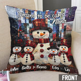 Blessed to Be Called - Personalized Grandma Throw Pillow