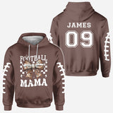 Football Mama - Personalized Football All Over Shirt