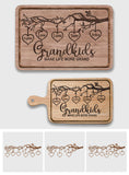 Grandkids Make Life More Grand - Personalized Grandma Cutting Board