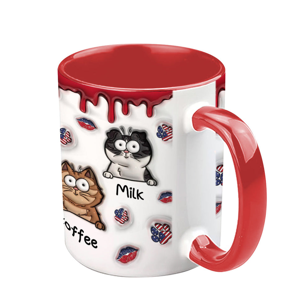 Childless Cat Ladies - Personalized Cat Accent Mug