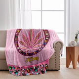 Stoner Chick - Personalized Weed Blanket