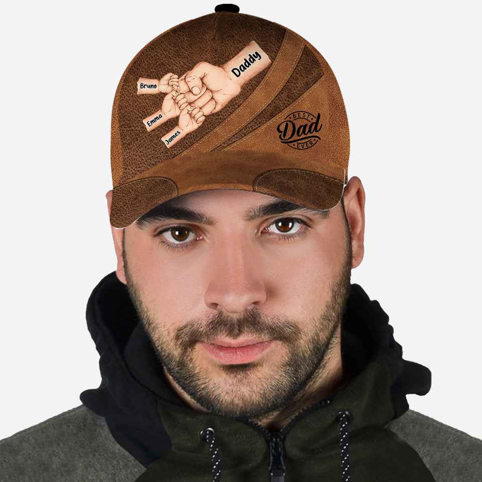 Best Dad Ever - Personalized Father Classic Cap