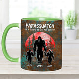 Grandpasquatch - Personalized Father Accent Mug