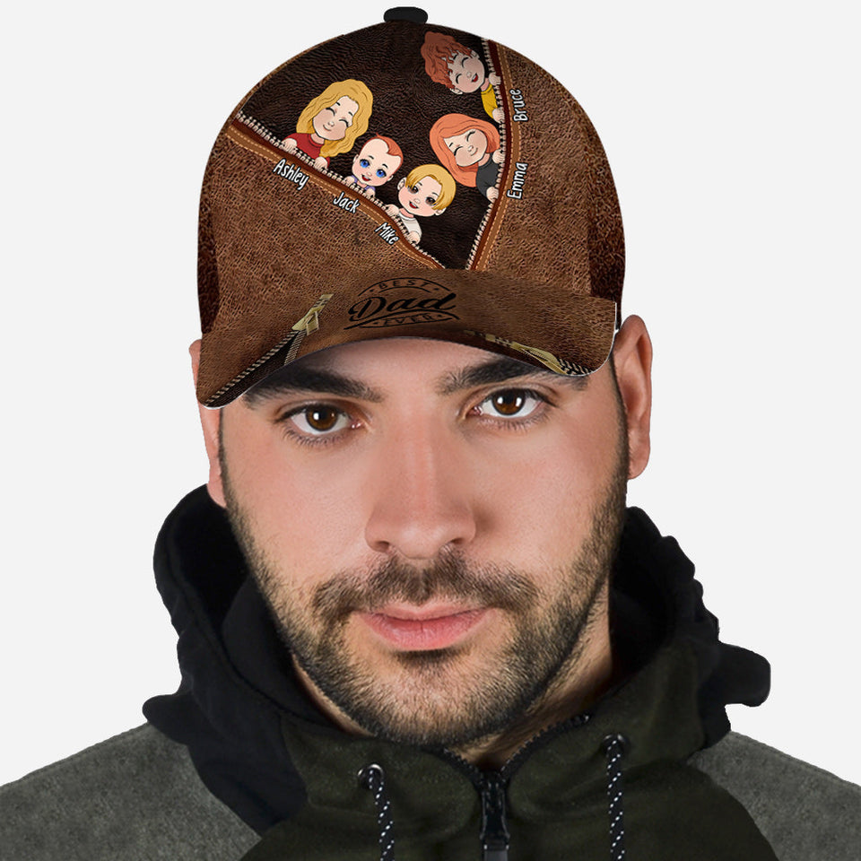 Best Dad Ever - Personalized Father Classic Cap