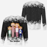 Cute Family - Personalized Family All Over Shirt