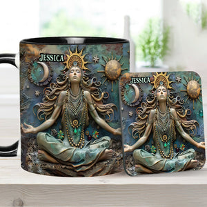 Lose Your Mind Find Your Soul - Personalized Yoga Accent Mug