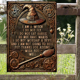 I'm A Witch - Personalized Witch Rectangle Metal Sign
