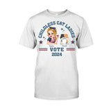 Childless Cat Ladies - Personalized Cat T-shirt And Hoodie