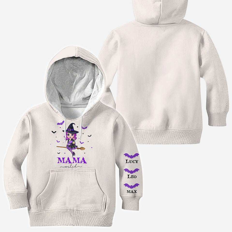 Mama Witch - Personalized Mother All Over Shirt