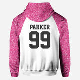 Football Mom Croquette - Personalized Football All Over Shirt