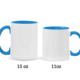 Dog Dad - Personalized Dog Accent Mug
