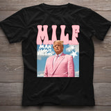 Daddy President Man I Love Felons MilfShirt, Trump 2024 Shirt, Funny Trump Shirt, Republican Tee, Political Shirt, Trump Lover Shirt, Funny Election Shirt