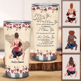I Choose You - Personalized Couple Tumbler