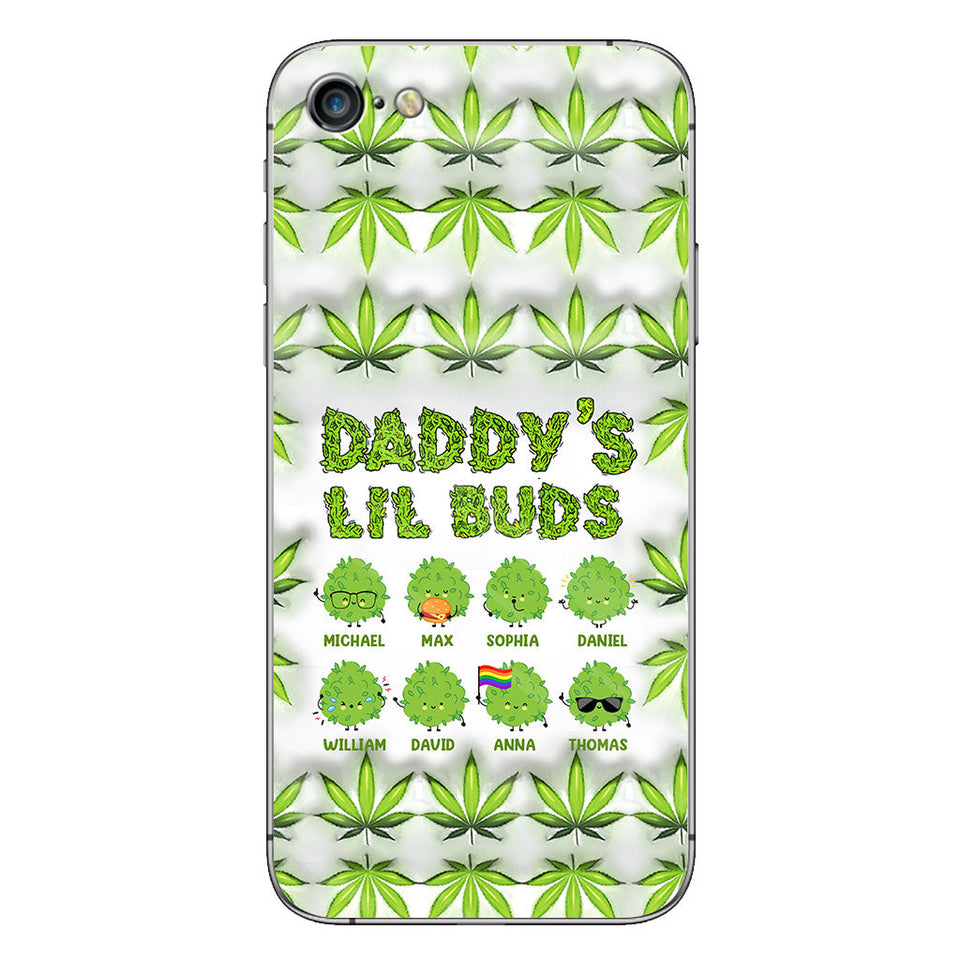 Dopest Dad Ever - Personalized Father Clear Phone Case