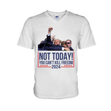 Not Today T-shirt, Never Surrender Shirt, Fight For America T-shirt, Retro Rally Shirt, Fight Fight Fight Shirt