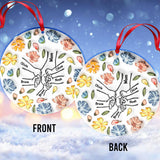 Hand Holding Love - Personalized Mother Ornament