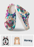 Best Mom Ever Fur Mama - Personalized Dog Slippers