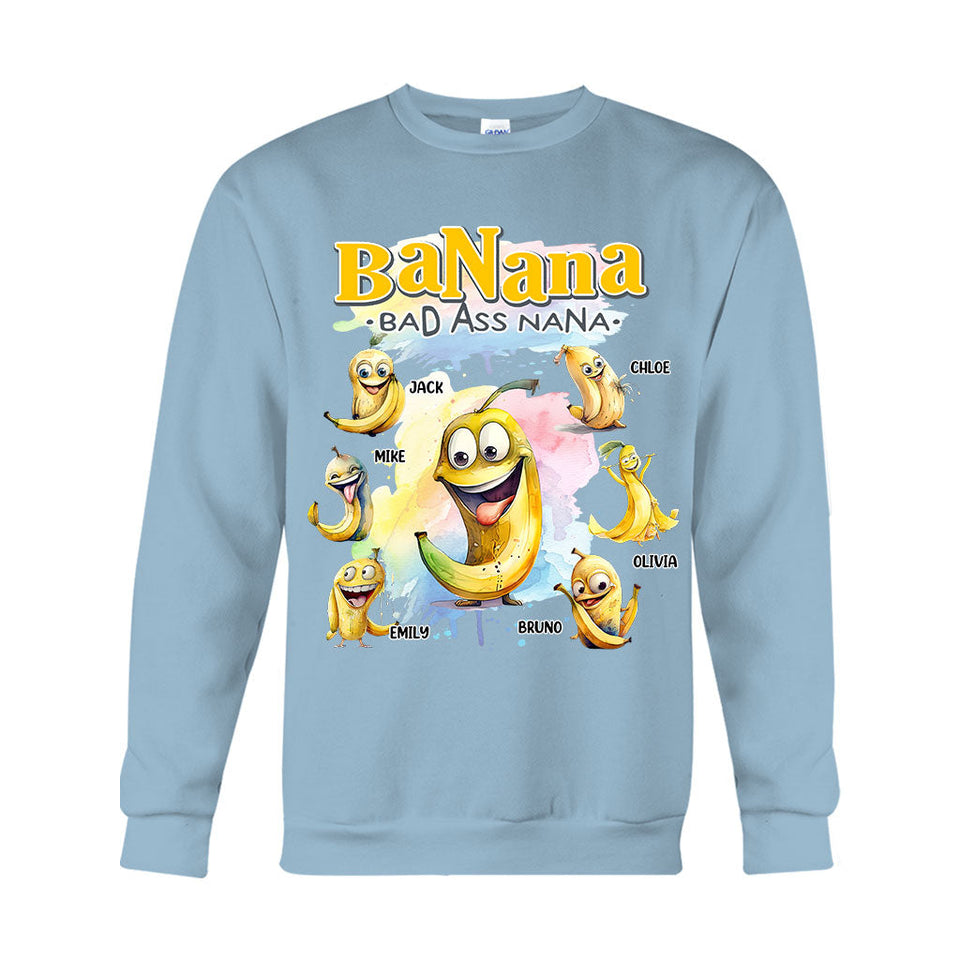 Banana Grandma - Personalized Grandma T-shirt And Hoodie