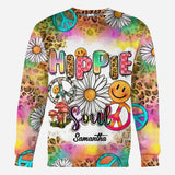 Hippie Soul Western Style - Personalized Hippie All Over Shirt