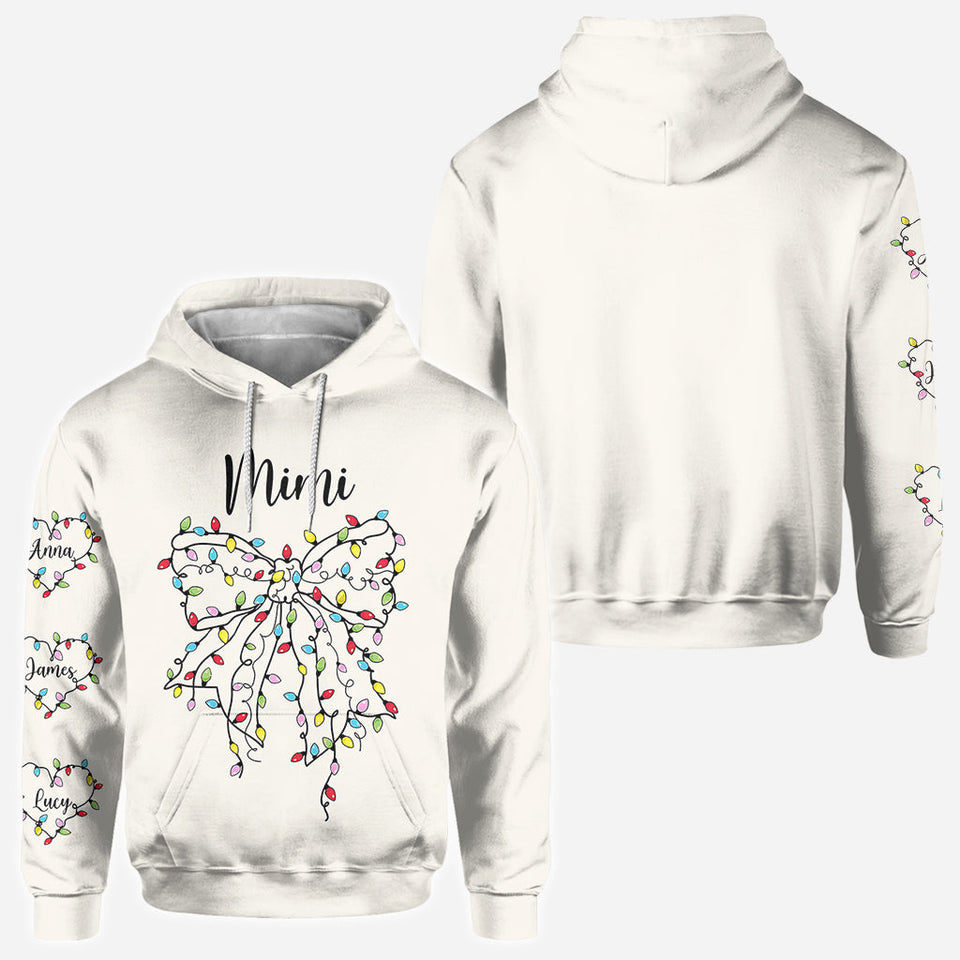 Grandma Christmas - Personalized Grandma All Over Shirt