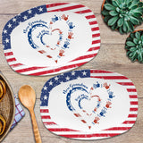First Mom Now Grandma - Personalized Grandma Plate