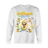 Banana Grandma - Personalized Grandma T-shirt And Hoodie