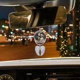 Till Death Do Us Part - Personalized Couple Wings Ornament
