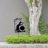 Witch Property Trespassers Will Be Used As Ingredients - Personalized Witch Metal Garden Art