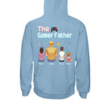 The Gamer Dad Gaming Father Any Title - Personalized Video Game T-shirt and Hoodie