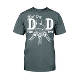 Best Dog Dad Ever - Personalized Dog T-shirt And Hoodie