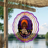 Beware Of The Dogs - Personalized Dog Wind Spinner