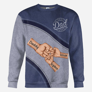 Best Dad Ever - Personalized Father All Over Shirt